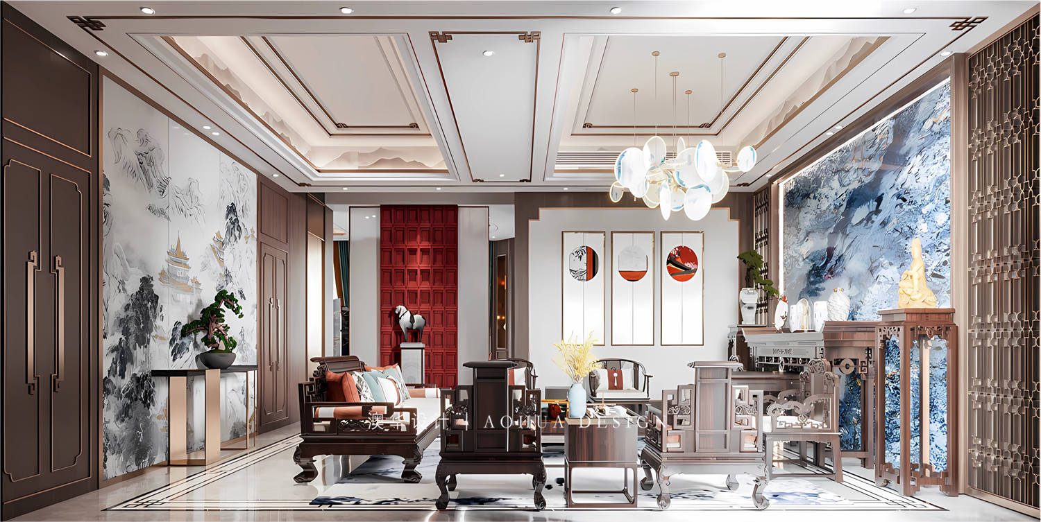 別墅大宅裝修,武漢室內(nèi)設計