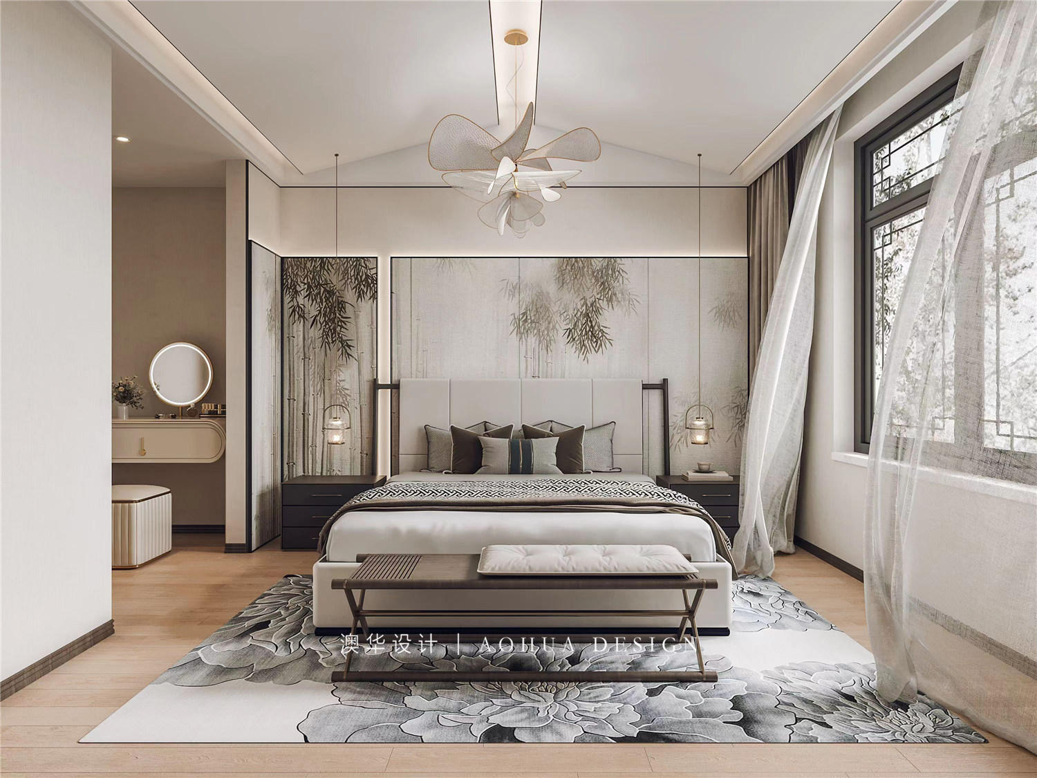 新中式風(fēng)格,武漢裝修設(shè)計(jì)