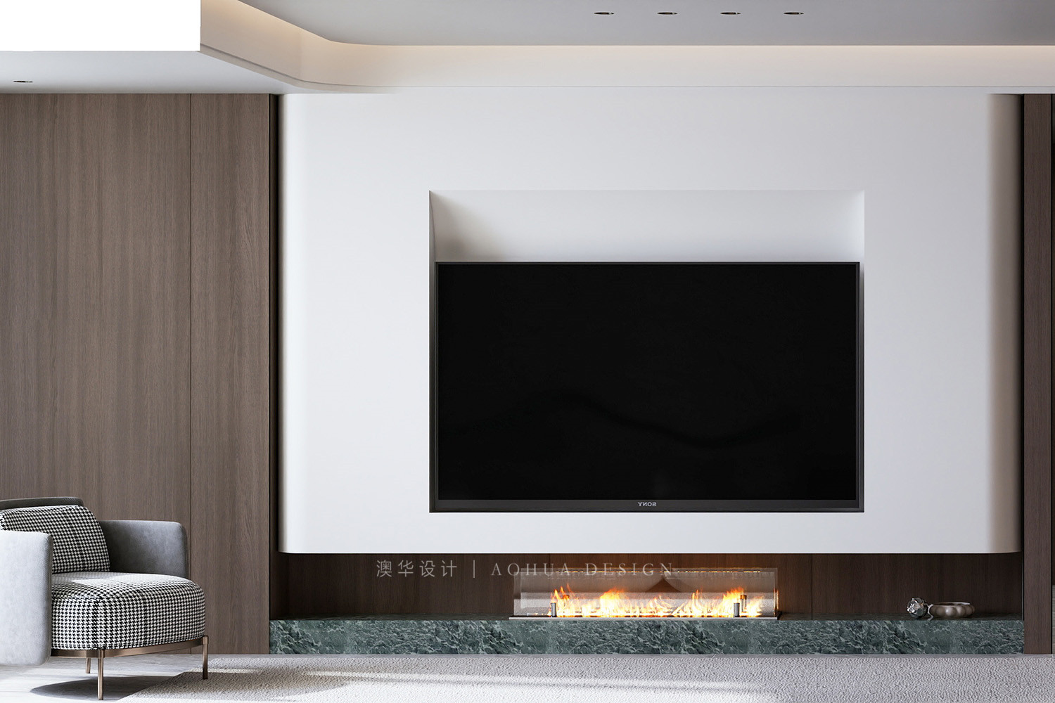 武漢潤府裝修,意式輕奢風(fēng)格