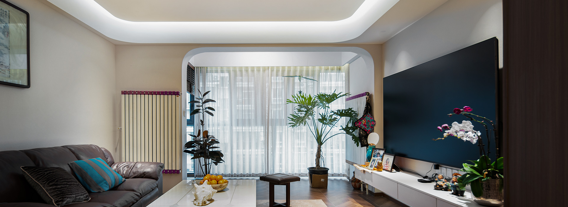 同馨花園二期裝修,現(xiàn)代中古風(fēng)格