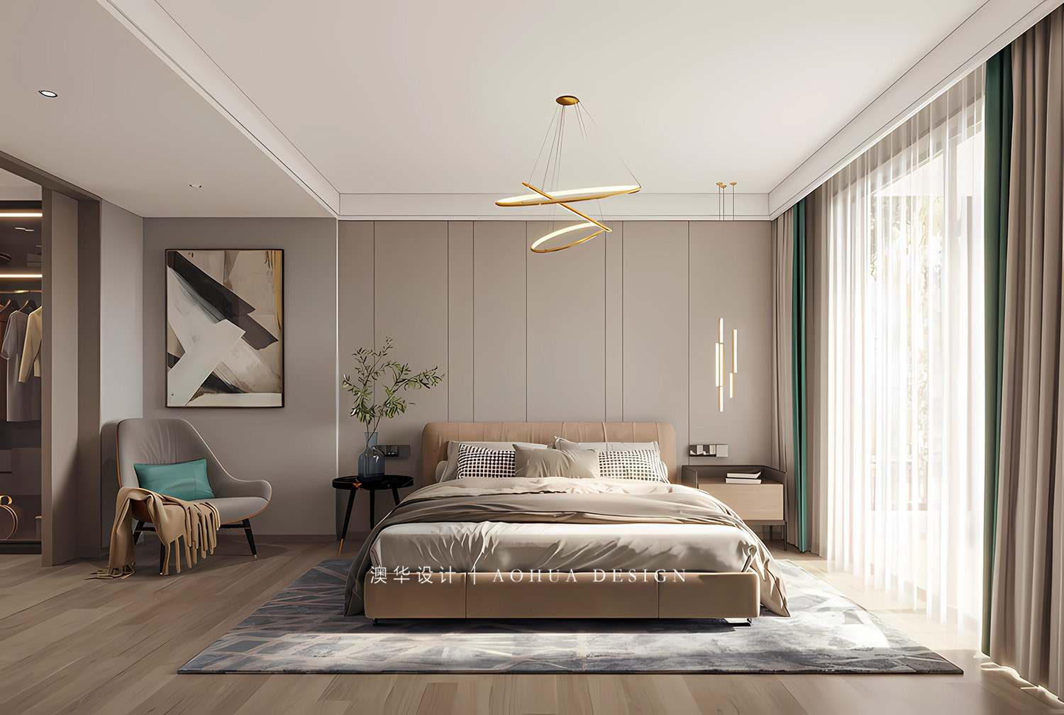 武漢別墅設(shè)計,輕奢風(fēng)裝修