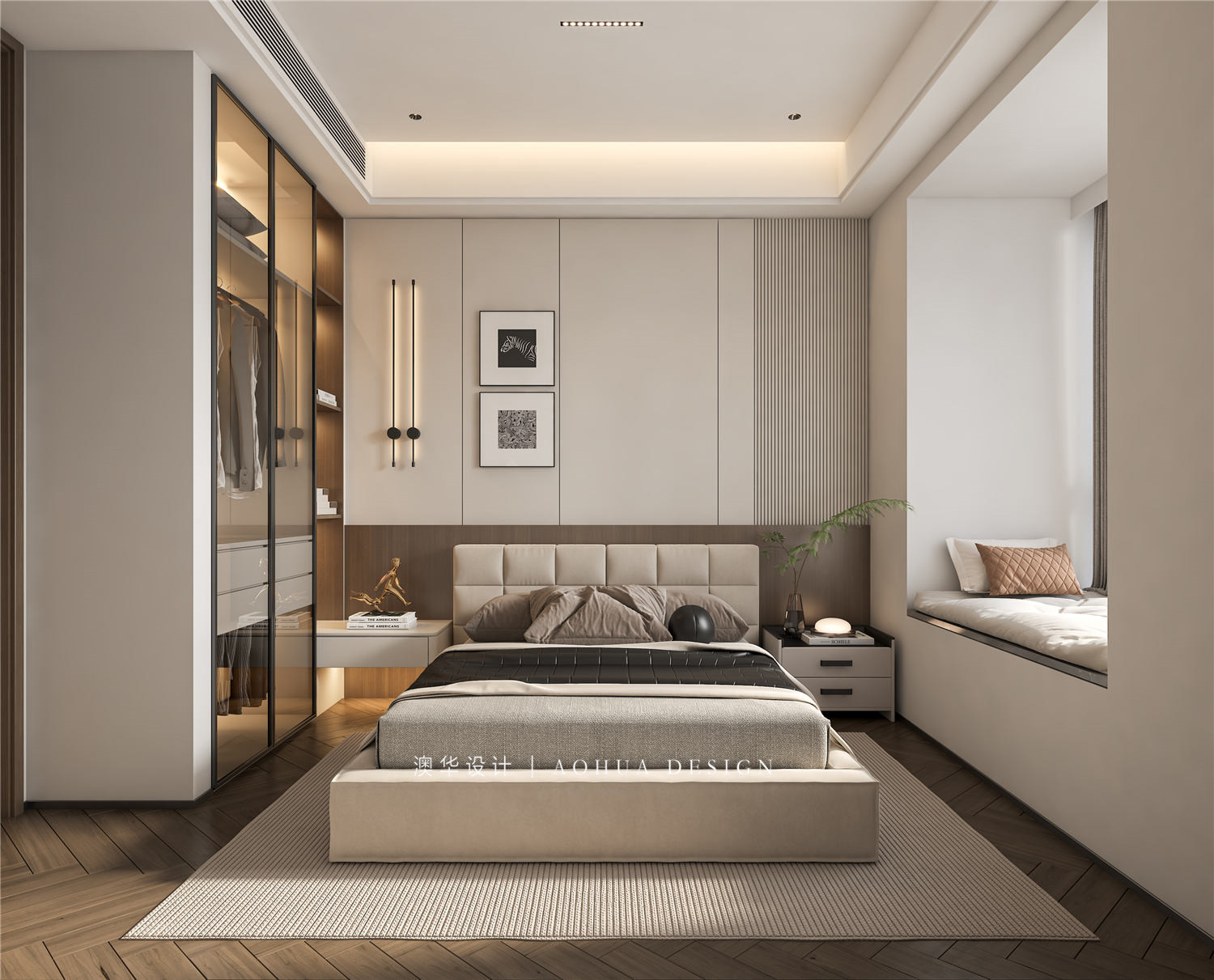 招商江山風(fēng)華裝修,意式輕奢風(fēng)格