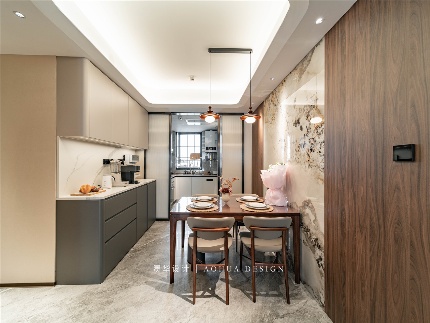 遠(yuǎn)洋長(zhǎng)江樽裝修,意式簡(jiǎn)約風(fēng)格