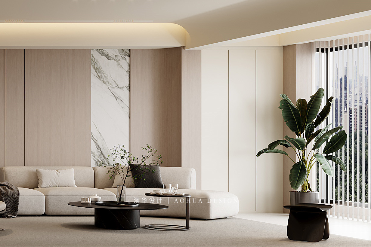 萬達公館裝修,大平層裝修