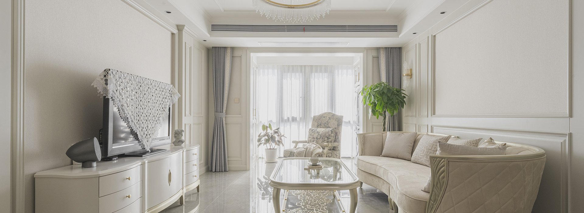 大洲星城裝修,美式輕奢風格
