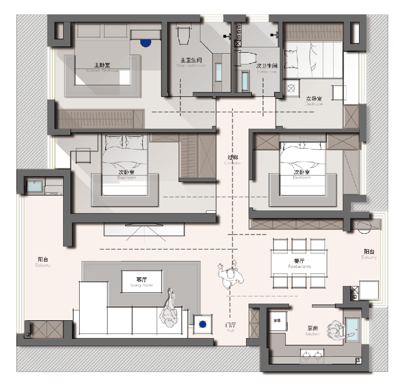 融僑濱江城天域,武漢裝修,武漢裝修設計,武漢室內設計