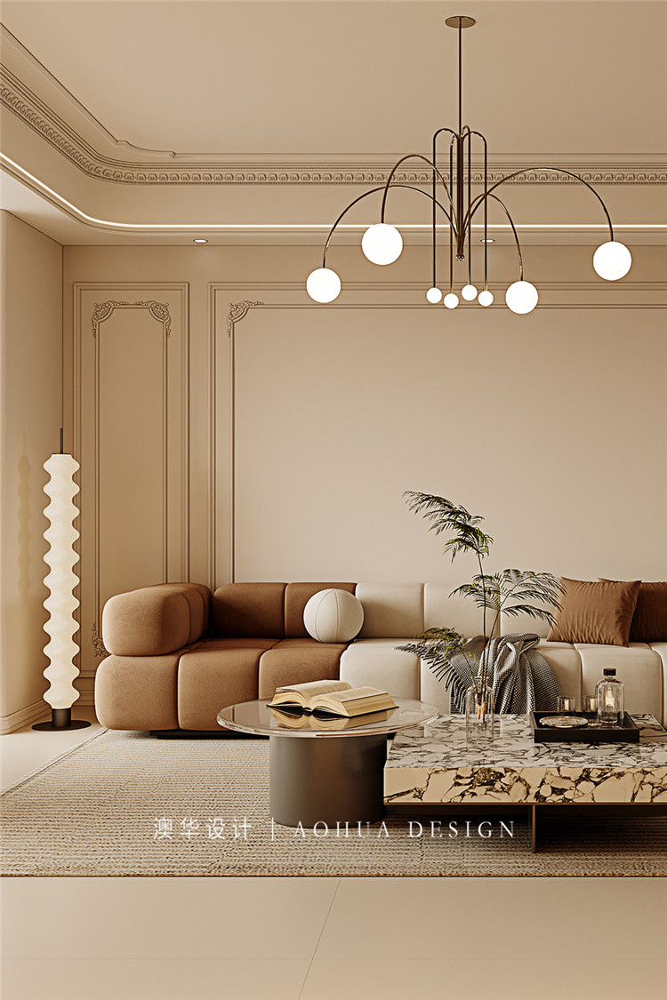 華發(fā)外灘首府190㎡輕法式 華發(fā)外灘首府190㎡輕法式