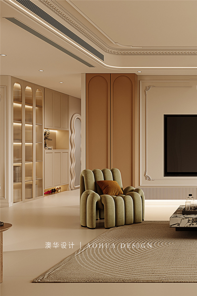 華發(fā)外灘首府190㎡輕法式 華發(fā)外灘首府190㎡輕法式