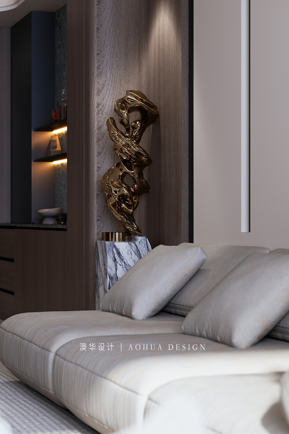 武漢潤府裝修,意式輕奢風(fēng)格 武漢潤府裝修,意式輕奢風(fēng)格